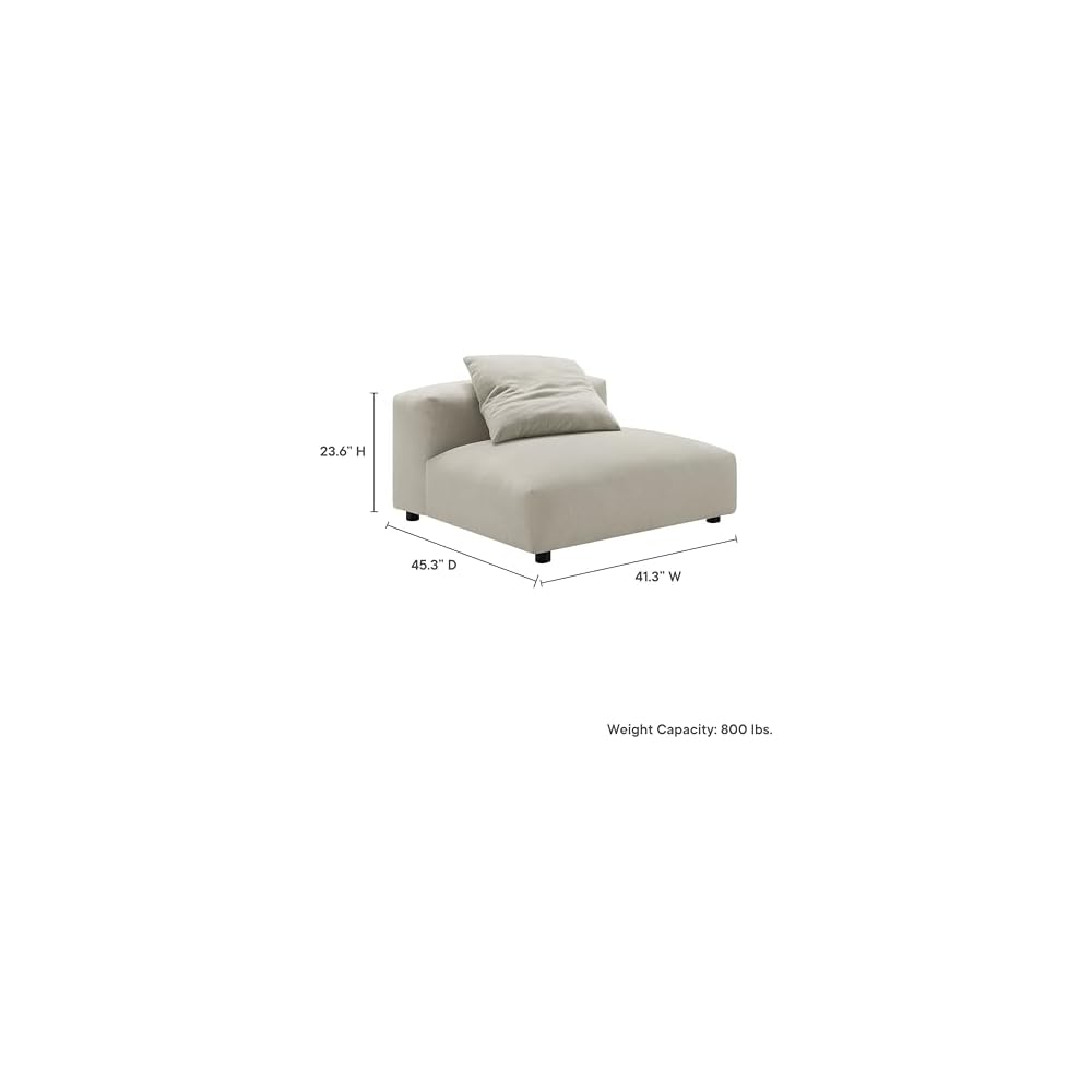 Modway Solace Sofas, Oversized, Linen