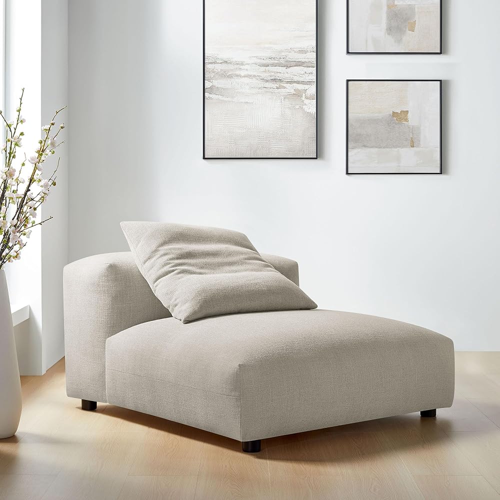 Modway Solace Sofas, Oversized, Linen